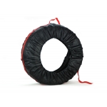 Tire Bag/ Tote - Standard - Black/ Red (set of 4)